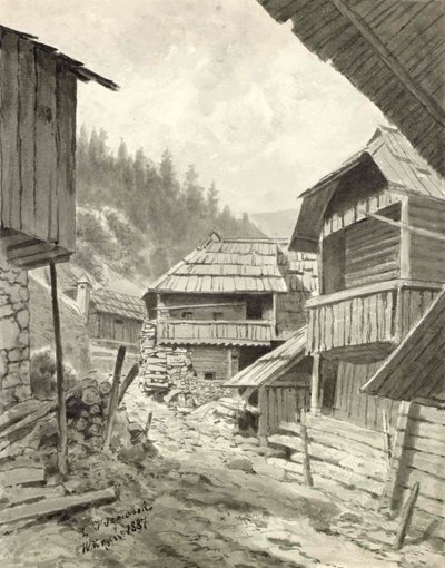 Motivo da Podkoren III da Ladislav Benesch